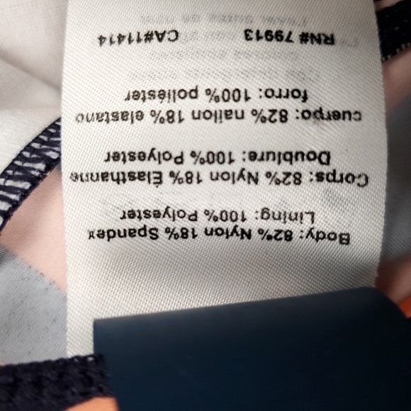 NEW Beach Bump Maternity Tankini Swim Top Sz L - Picture 9 of 12